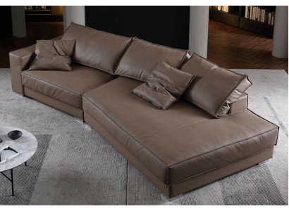 Moderne Sofas Ledersofa Couch Sofa Ecke Design Eck Ecksofa L-form