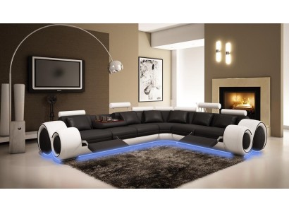 Multifunktions Couch Sofa Polster Sofa Eck Couchen Leder Sofas Ecke XXL