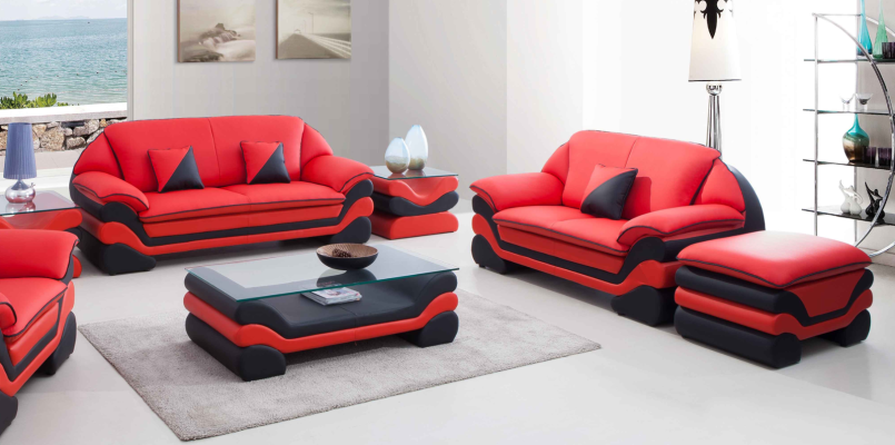 Leather sofa Couch Living landscape 3+2 Seater Design Sofa Classic Suite