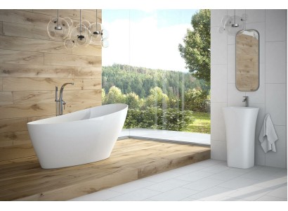 Design Badewanne Badewannen Ovale Freistehende Moderne Wannen