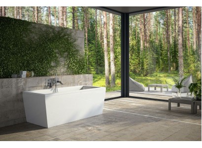 Badewannen Rechteckige Design Badewanne Weiß Moderne Badezimmer