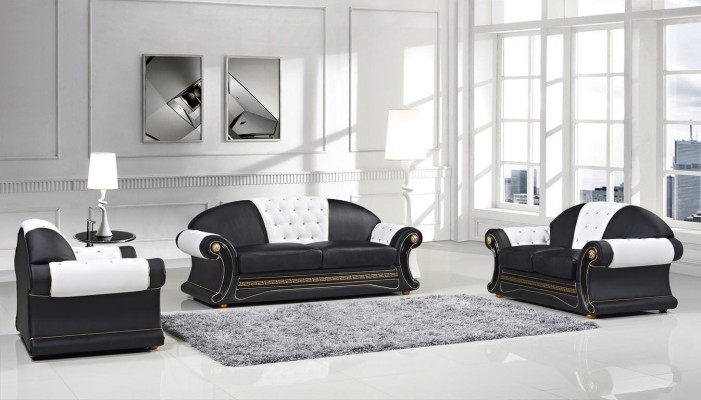 Couch Wohnlandschaft Garnitur Design Modern Sofa 6020 3+2 Sitzer Sofas