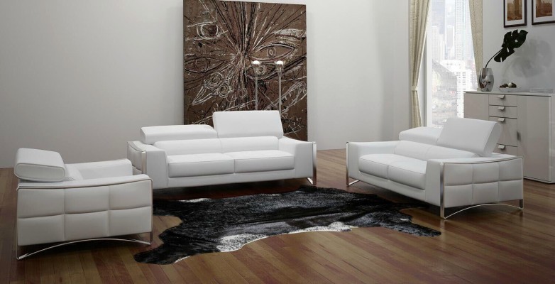 Sofagarnitur Leder Sofa Set 3+2 (ohne Sessel) Couch Sitz Polster Garnitur 1504