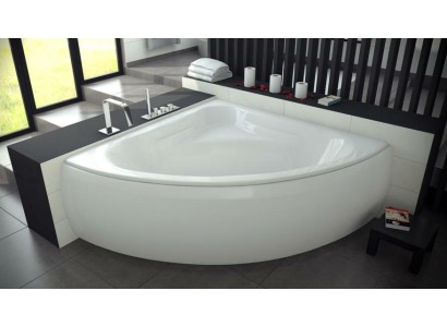 Badewanne Wanne Eck Design Eckbadewanne Schürze Ablauf Silikon