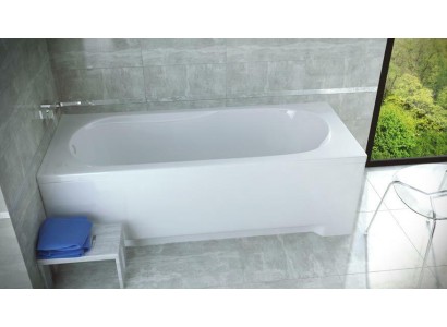 Bad Rechteck Badewanne Modern Badezimmer Wanne Acryl Duschwand