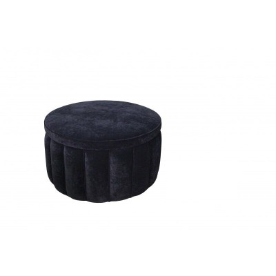 Hocker Rund Chesterfield Pouf Fußhocker Hocker Polsterhocker Sitzhocker