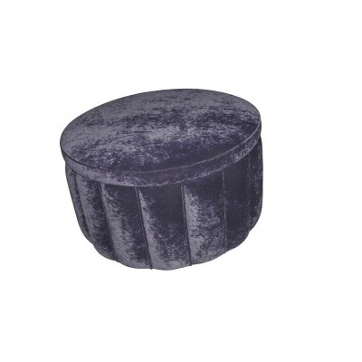 Hocker Rund Chesterfield Pouf Fußhocker Hocker Polsterhocker Sitzhocker