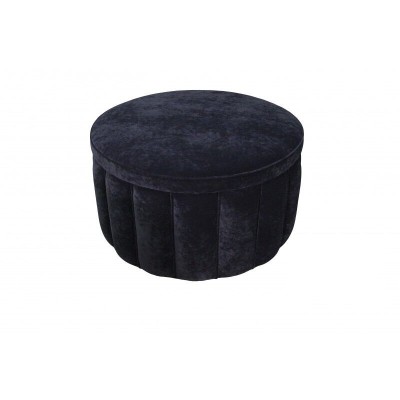 Hocker Rund Chesterfield Pouf Fußhocker Hocker Polsterhocker Sitzhocker