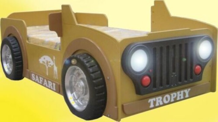 KINDERBETT Jeep Fahrzeug Africa Schlafzimmer JUGENDBETT AUTO BETT BETTEN SAFARI