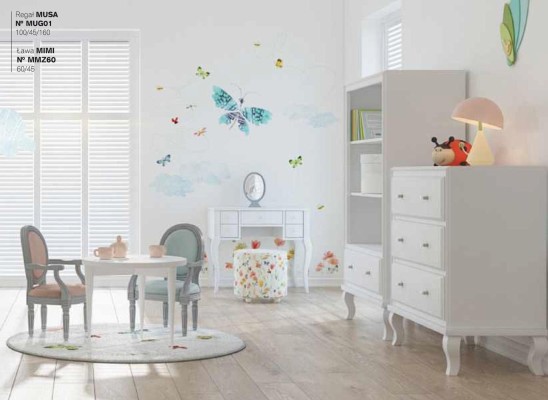 Kinderkommode Kommode Schrank Sideboard Kinder Kinderzimmer Modern Kommoden Holz