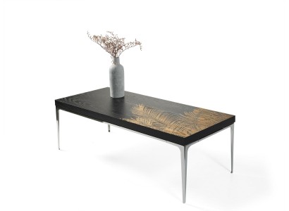 Журнальный столик в роскошном люксовом дизайне из высококачественного дерева