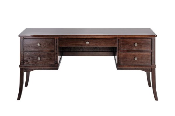 Благородный деревянный письменный стол в роскошном дизайне из высококачественных мавтериалов