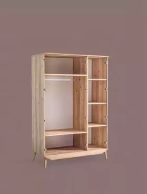 Kleiderschrank Holzschrank braun Schlafzimmer Möbel Garderobe Schrank