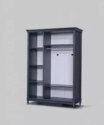 Schwarzer Kleiderschrank Design Schrank Luxus Einrichtung Schlafzimmer Möbel