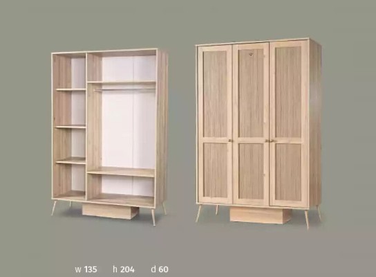 Kleiderschrank Schrank Holzschränke Schlafzimmer möbel Design Holz Schränke