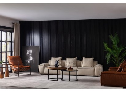 Великолепный сет диванного гарнитура 4+3+1 в итальянском дизайне