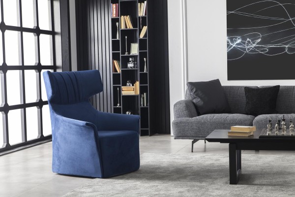 Sofagarnitur Tisch Grau 4+1 Sitzer Garnitur Sitzpolster Möbel Textil 3tlg