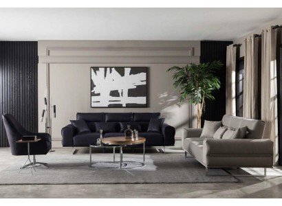 Комплект диванного гарнитура 3+3+1 мебель в итальянском стиле