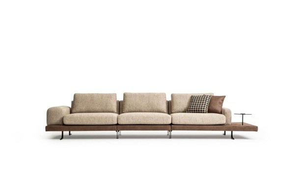 Sofa 4 Sitzer Luxus Polstersofa Neu Design Textil Wohnzimmer Modern