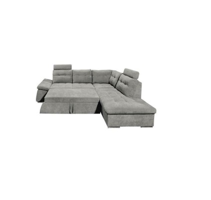 Design Corner sofa L-shape Sofa Couch Bed function Upholstery Sofa bed Textile