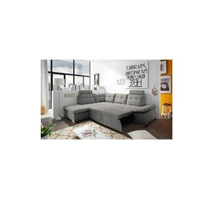 Design Corner sofa L-shape Sofa Couch Bed function Upholstery Sofa bed Textile