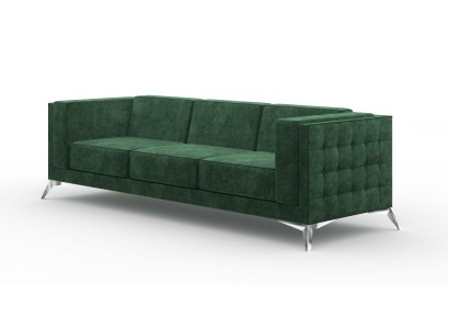 Бархатный роскошный мягкий удобный диван для гостиной