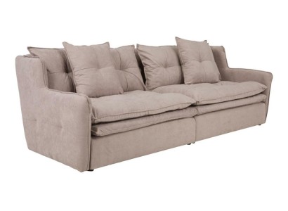 Мягкий роскошный текстильный удобный диван для гостиной
