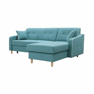 Design Ecksofa Sofa Sina Bettfunktion Couch Polster Sitz Eck Sofas Schlafsofa