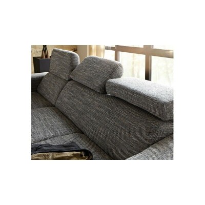 Schlafsofa Ausziehbare Couch Stoff Eck Sofa Polster Ecke Textil Couchen Kasten