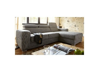 Schlafsofa Ausziehbare Couch Stoff Eck Sofa Polster Ecke Textil Couchen Kasten