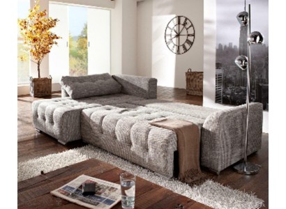 Sofa L-Form Ledersofa Couch Wohnlandschaft Garnitur Design Modern Sofa Ecksofa