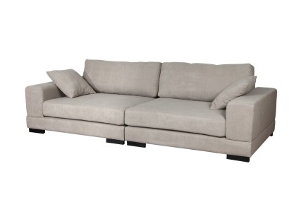Мягкий удобный роскошный бежевый диван для гостиной