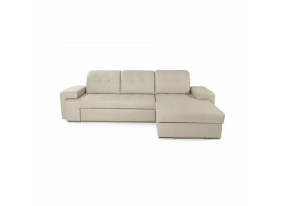 Бежевый роскошный мягкий угловой диван L -формы для гостиной