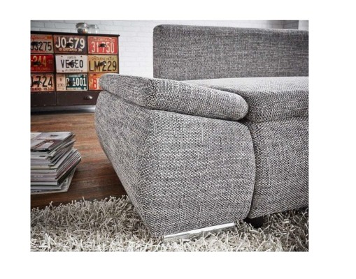 Schlafsofa Design Ecksofa Schlafsofa Bettfunktion Couch Polster Textil Sofas