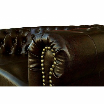 Chesterfield Sofa 2 Sitzer York Couch Polster Sofas Couchen Neu