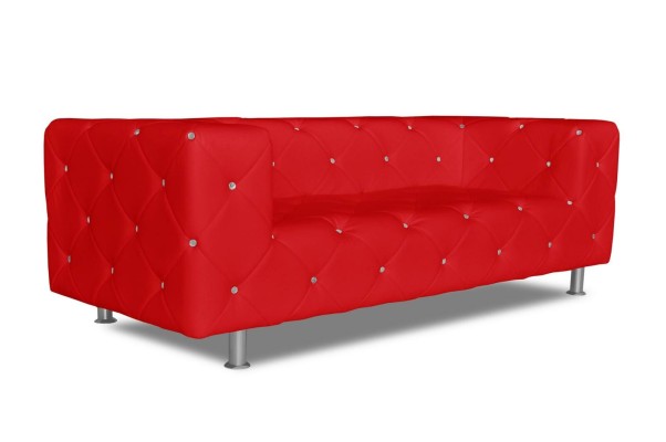 Dreisitzer Design Sofa Couch Polster Sofa Textilsofa Modern Relax Club 3 Sitzer