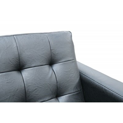 Chesterfield Sofa 2 Sitzer Tirana Couch Polster Sofas Couchen Leder Sofa Neu