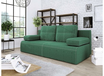 Бирюзовый двухместный роскошный современный диван для гостиной