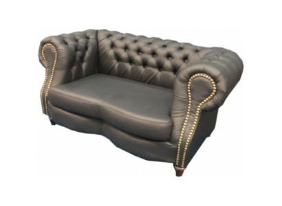 Кожаный роскошный современный необычный диван Честерфилд