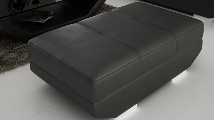Кожаный диванный гарнитур в современном дизайне 3-3