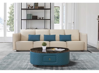Элегантный европейский 4-х местный диван в современном стиле