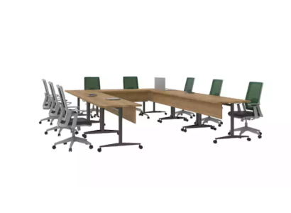 Большой конференц стол для офиса в люксовом исполнении