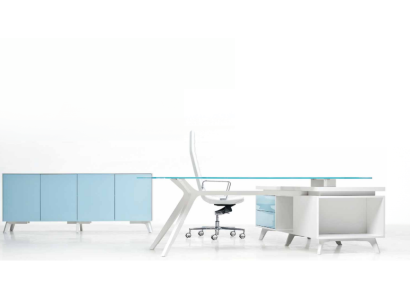 Превосходный угловой письменный стол для офиса