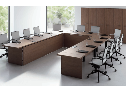 Большой U образный конференц-стол для офиса