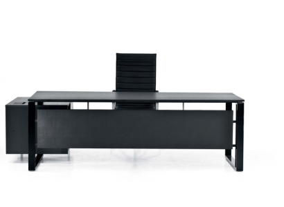 Роскошный угловой письменный стол в строгом стиле