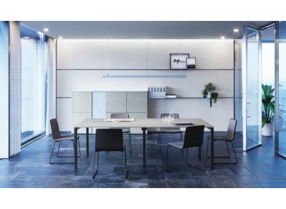 Современный стол для офиса в минималистическом стиле