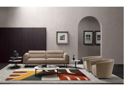 Дизайнерский диванный гарнитур для гостиной в итальянском стиле
