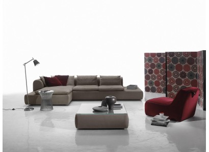 Безупречный угловой диван L-формы для гостиной