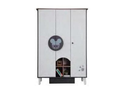 Kleiderschrank Design Möbel Kinderzimmer Schrank Regal Holz Schlafzimmer Neu