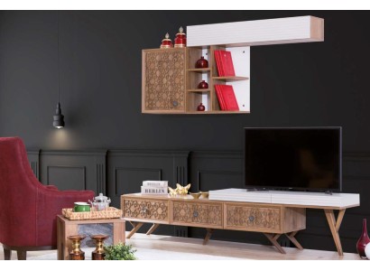 tv Ständer Sideboard rtv Lowboard Wohnzimmer Holz Klassischer Modern Schrank Neu